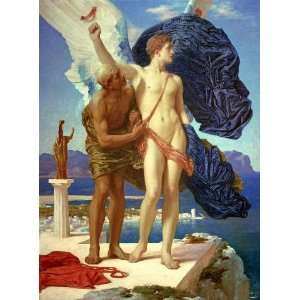Kunstreproduktion Lord Frederick Leighton Daedalus and Icarus 53 x 