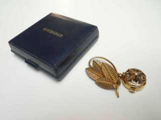 BUCHERER Antique Brooch Watch Original & Boxed HW 17j  