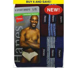 Hanes Classics Sport Brief (6 Pairs)    