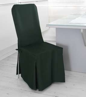 Stuhlhusse Husse Stuhlüberzug Stuhlüberwurf grün  