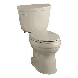 KOHLER Cimarron 2 Piece Elongated Toilet in Sandbar K 3589 G9 at The 