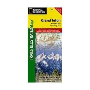 Grand Teton National Park Trails Illustrated   National Park Maps 