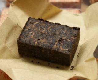 2010 Fu Jin Menghai Cooked Mini Pu erh Brick Tea 280g  