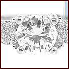 NEW 14K White Gold 0.45 ct Diamond Engagement Semi Mount Setting Ring 