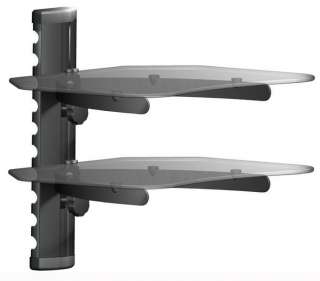   Cable Box Wall Mount Shelf Stand BELL TV Glass Receiver Stand  