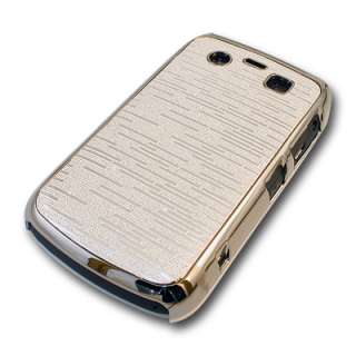 Blackberry 9700 Bold Hartschale Cover Case Chrom Silber  