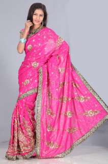   color rose pink fabric georgette size length 6 meter 600 cm 235 inch
