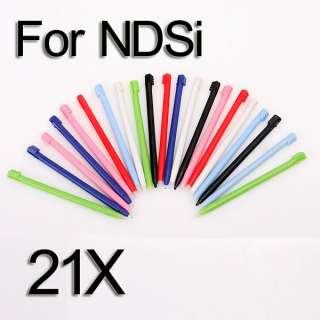 21 x Color Touch Stylus Pen For NINTENDO DSi NDSi Game  
