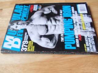 MUSCULAR DEVELOPMENT bodybuilding muscle magazine/ARNOLD 