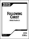 Bob Jones Bible Truths 3 Following Christ Student Tests