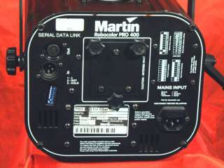 Martin ROBOCOLOR Pro 400 Glasfaser Optik   