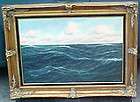 Vintage Seascape Oil Painting   Signed by Artist  