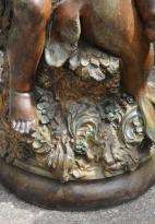 Italian Renaissance Bronze Cherub Sea Lion Fountain  