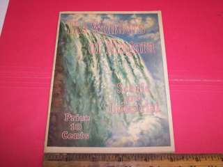 KK093 Vintage Shredded Wheat 1914 Niagara Falls ADV  