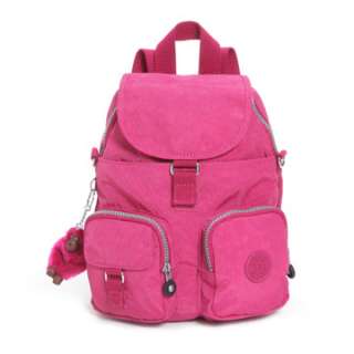 Kipling Firefly N Backpack / School Bag Carnation Pink BNWT RRP £65 