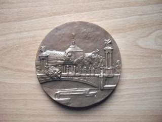 1975 Exposition Philatelique Internationale, Médaille en bronze; 68mm 