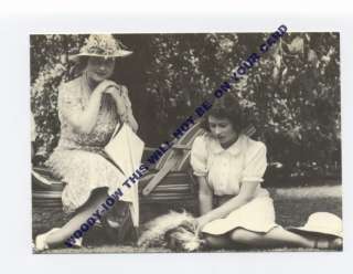 p9075   Princess Elizabeth & Queen Mother at Windsor 1941   Royalty 