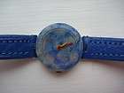 Rare R140 NEW Blue Tissot Rockwatch Rock Watch w/box