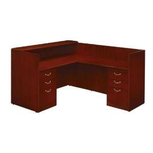  L Shaped Reception Desk by DMI Office Furniture