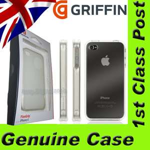 Genuine Griffin GB01768 FlexGrip Clear Skin Case Cover for Apple 