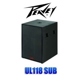 Stock Peavey MESS UL 118 Passive PA Sub Speaker UL118  
