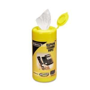  Fellowes Telephone Surface Cleaner Wet Wipes FEL99722 