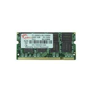  1GB G.Skill PC3200 SO DIMM 400MHz laptop memory CL3 