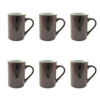 Price and Kensington Brights Purple Coffee Mug Cup Fine Ceramic Set Of 