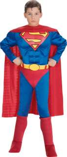 Costume Superman Bambino Deluxe Large 8  10 Anni 148 cm Blu  