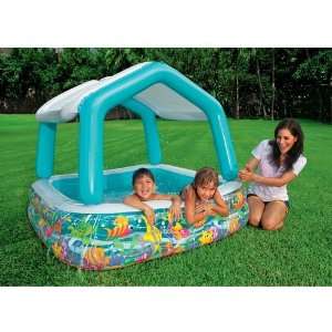  INTEX Kids Sunshade Pool with Canopy Toys & Games