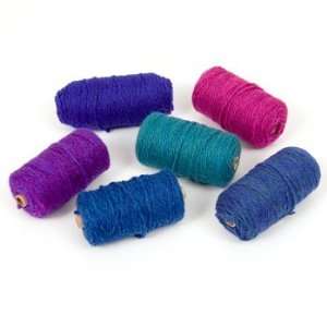  Designer Yarn Six Pack for Peg Loom Jewel Arts, Crafts & Sewing