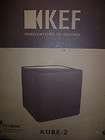 subwoofer kef kube  