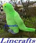 Green Parrot Soft Toy Plush from Ark Premier Collection
