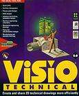 Visio 5.0 Technical PC CD mechanical drawings flow char