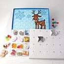 3d advent christmas calendar with sweeties by cocoapod chocolates 