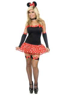   Disney Costumes Mickey/Minnie Mouse Costumes Sexy Miss Mouse Costume