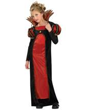 Girls Deluxe Scarlet Vamptessa Costume   gothic vampire   girls 