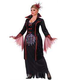 Lady Von Blood Plus Costume for Adults  Plus Size Vampiress Halloween 