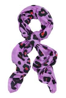 Supersize Leopard Print Scarf by Sonia by Sonia Rykiel   Multicoloured 