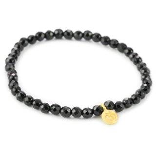   Thrive Onyx 24k Yellow Gold Plate Necklace, 18 Jewelry 