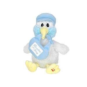  Animal Alley Plush 10 inch Dance N Sing Stork   White and 