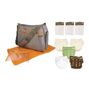  Trend Lab Natural Cloth Diaper Starter Kit Baby