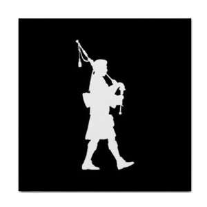  Bagpipes Bagpiper player Ceramic Tile Coaster Great Gift 