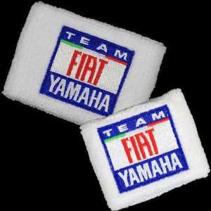 Yamaha FIAT Racing White Brake/Clutch Reservoir Sock Cover Set Fits R1 