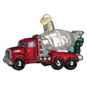  Old World Christmas Cement Mixer Ornament