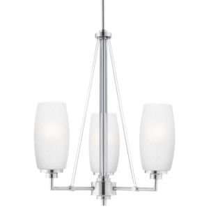   Chandelier by Thomas Lighting  R278023 Finish Brushed Nickel Shade