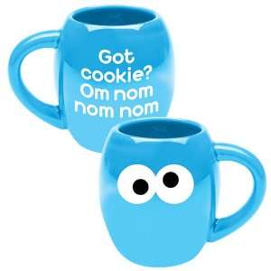  Cookie Monster Face    Sesame Street Coffee Mug Kitchen 