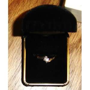  Diamond & White Gold Promise Ring size 7 