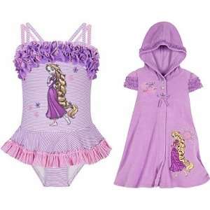   Piece Bathing/Swim Suit and Hooded Cover Up Hoodie Dress for Girls