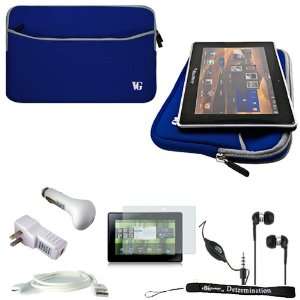 Royal Blue Slim Protective Soft Neoprene Cover Carrying Case Sleeve 